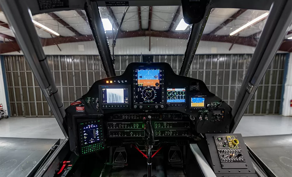 AT-802 Aircraft Block 4 Front Cockpit	