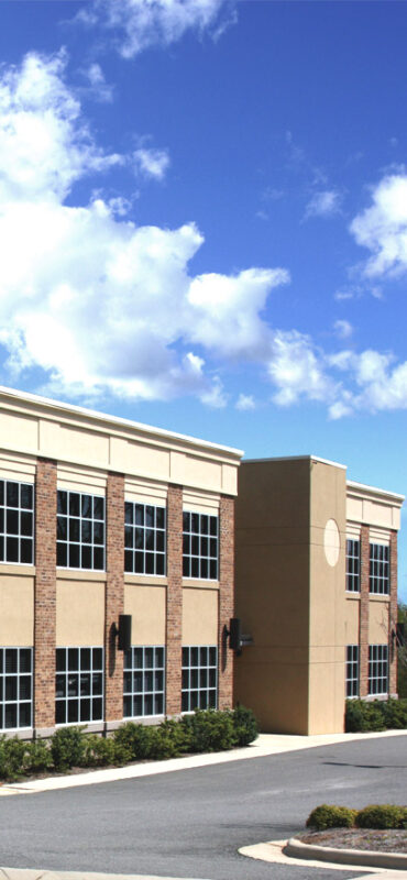IOMAX headquarters building in Mooresville, North Carolina, USA 
